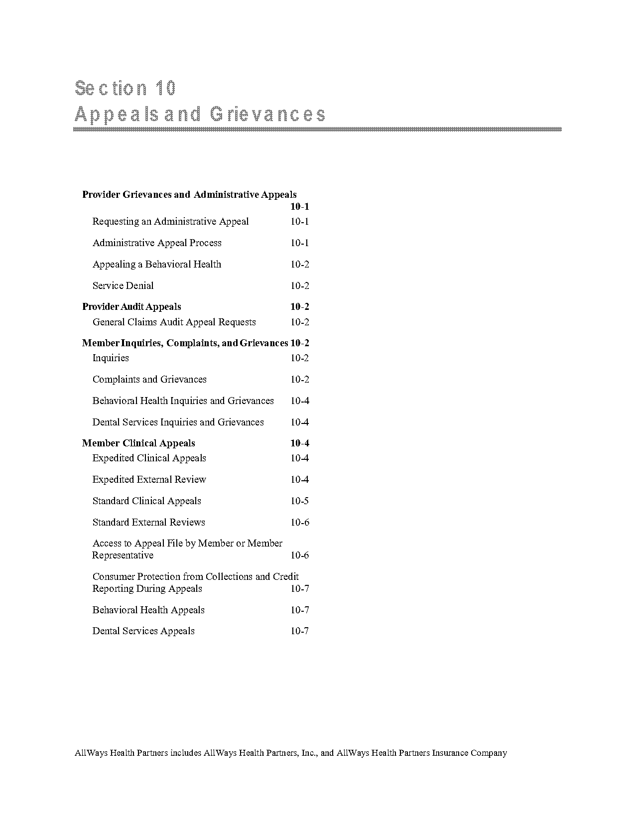 health partners complaint grievance request form