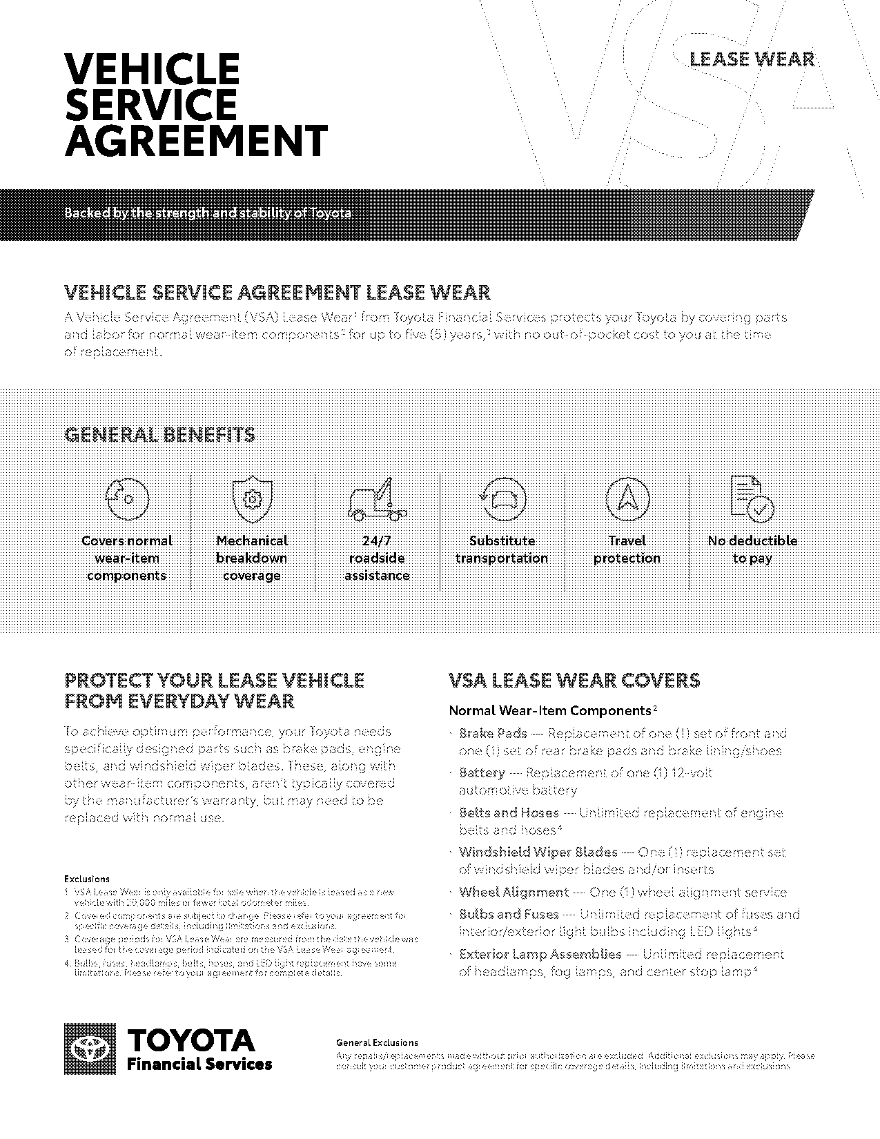 car lease maintenance agreement